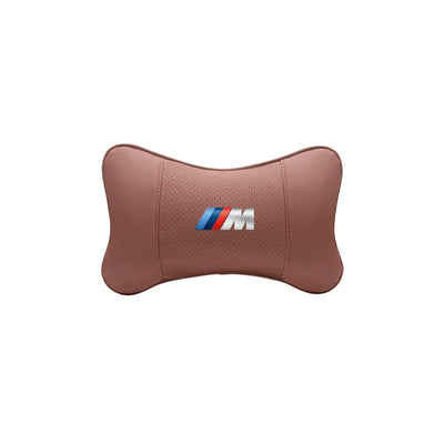 Appuie-Tête BMW en Cuir Coussin de Nuque - vue de dessus - Becquet Voiture