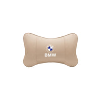 Appuie-Tête BMW en Cuir Coussin de Nuque - vue de face 2 - Becquet Voiture