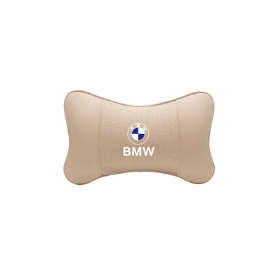 Appuie-Tête BMW en Cuir Coussin de Nuque - vue de face 2 - Becquet Voiture