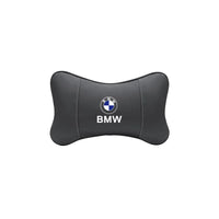Appuie-Tête BMW en Cuir Coussin de Nuque - vue de profil 2 - Becquet Voiture