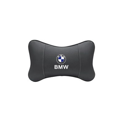 Appuie-Tête BMW en Cuir Coussin de Nuque - vue de profil 2 - Becquet Voiture