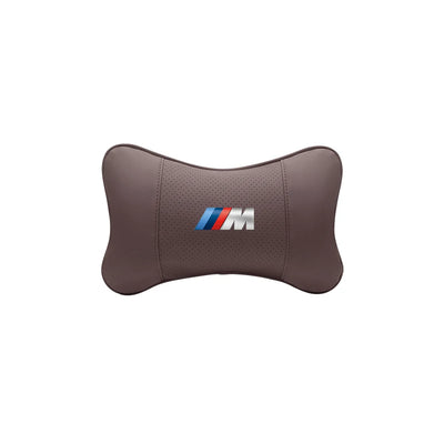 Appuie-Tête BMW en Cuir Coussin de Nuque - vue de trois-quarts 2 - Becquet Voiture