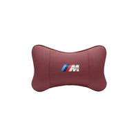 Appuie-Tête BMW en Cuir Coussin de Nuque - vue rapprochée - Becquet Voiture