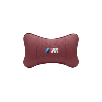 Appuie-Tête BMW en Cuir Coussin de Nuque - vue rapprochée - Becquet Voiture