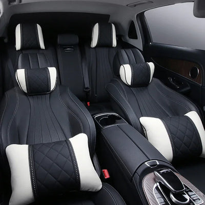 Appuie-Tête Cuir Nappa Mercedes Maybach Classe S - vue arrière - Becquet Voiture