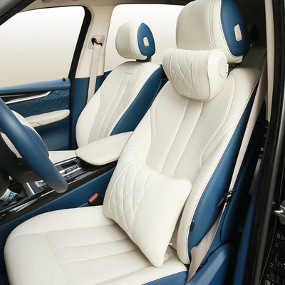Appuie-Tête Cuir Nappa Mercedes Maybach Classe S - vue de profil - Becquet Voiture