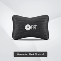 Appuie-Tête Fiat Coussin de Nuque Respirant - vue de dessus - Becquet Voiture