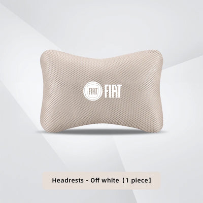 Appuie-Tête Fiat Coussin de Nuque Respirant - vue rapprochée - Becquet Voiture
