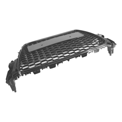 Audi A5/S5 B8 2008-2012 Calandre Sport Alvéolée Noir Brillant Style - vue de dessus 2 - Becquet Voiture