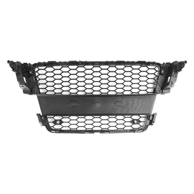 Audi A5/S5 B8 2008-2012 Calandre Sport Alvéolée Noir Brillant Style - vue rapprochée 2 - Becquet Voiture
