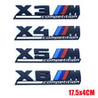 Autocollant Badge Coffre BMW X3 X4 X5 X6