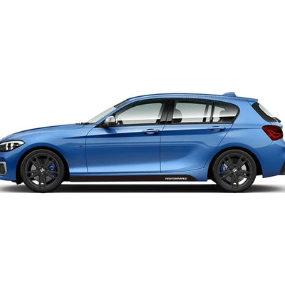 Autocollant Capot BMW Série 1 F20 F21 F40 M Performance - installé sur véhicule - Becquet Voiture