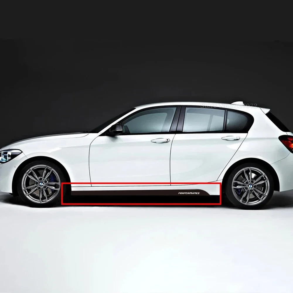 Autocollant Capot BMW Série 1 F20 F21 F40 M Performance - vue de face - Becquet Voiture