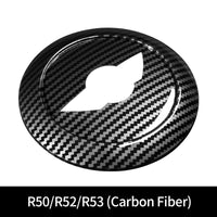 Autocollant Emblème Volant Mini Cooper R50 R52 R53 - détail du montage 2 - Becquet Voiture