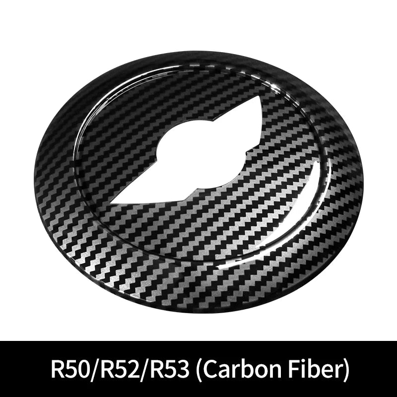 Autocollant Emblème Volant Mini Cooper R50 R52 R53 - détail du montage 2 - Becquet Voiture