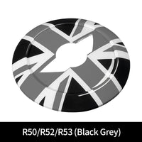 Autocollant Emblème Volant Mini Cooper R50 R52 R53 - vue de dessus - Becquet Voiture