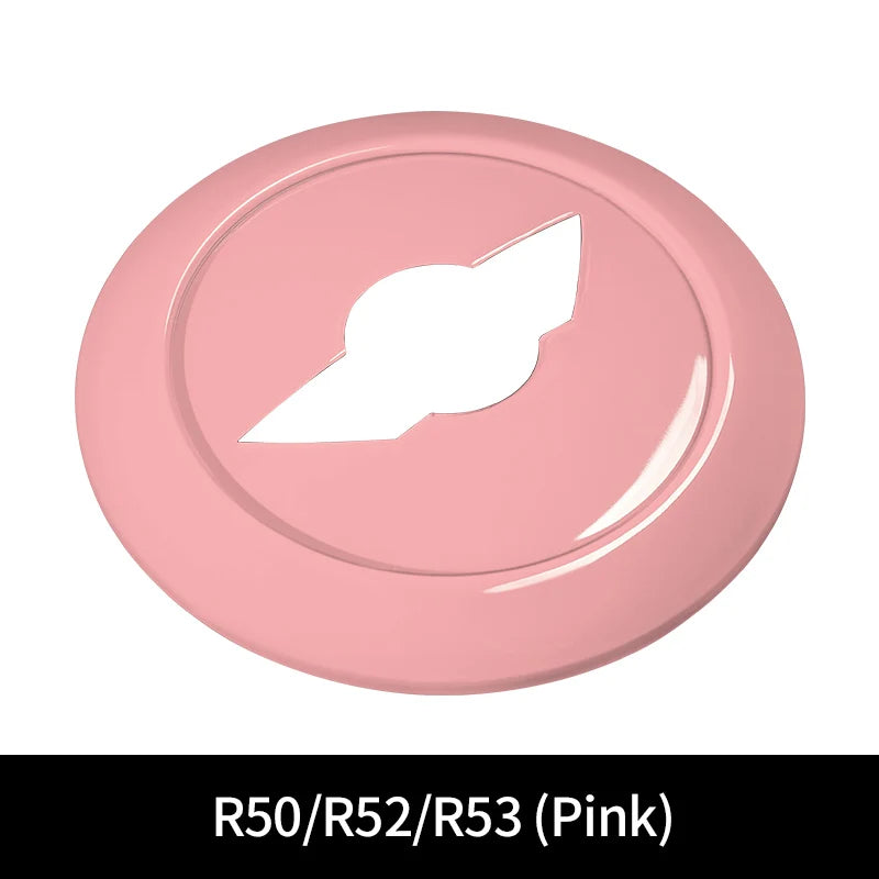 Autocollant Emblème Volant Mini Cooper R50 R52 R53 - vue de profil 2 - Becquet Voiture