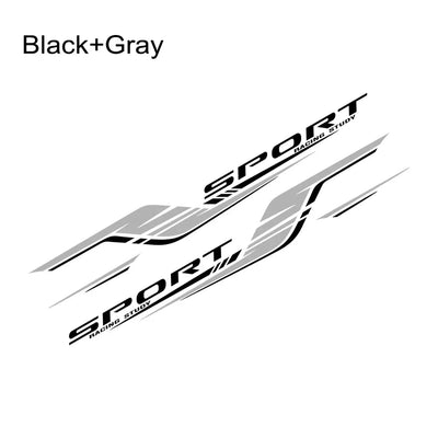 Autocollant Rayures Longues Voiture Gauche Droite - packshot studio 2 - Becquet Voiture