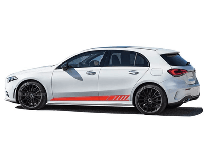 Autocollants AMG Edition One Mercedes Classe A W177 - installé sur véhicule - Becquet Voiture
