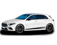 Autocollants AMG Edition One Mercedes Classe A W177 - vue arrière - Becquet Voiture