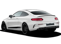 Autocollants AMG Edition One Mercedes Classe C W205 - vue arrière - Becquet Voiture