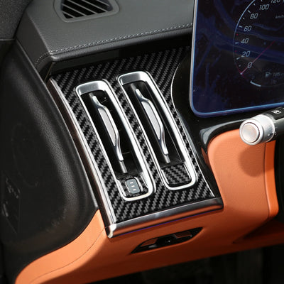 Autocollants Fibre de Carbone Mercedes Classe S W223 - vue de trois-quarts - Becquet Voiture
