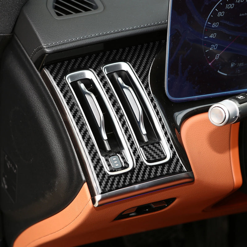 Autocollants Fibre de Carbone Mercedes Classe S W223 - vue de trois-quarts - Becquet Voiture