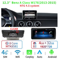 Android Head Unit 12.3'' Mercedes A-Class CLA GLA - in use 3 - Becquet Voiture