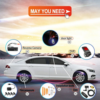Autoradio Android 12.3'' Mercedes Classe A CLA GLA - packshot studio 3 - Becquet Voiture