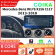 Autoradio Android 12.3'' Mercedes Classe A CLA GLA