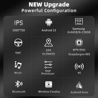 Android Head Unit 12.3'' Mercedes A-Class CLA GLA - side view - Becquet Voiture
