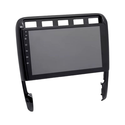 Autoradio Apple CarPlay Android Auto Porsche Cayenne 955 2002-2010 - vue de trois-quarts - Becquet Voiture