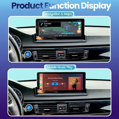 Autoradio BMW Série 3 E90 E91 E92 E93 - packshot studio - Becquet Voiture