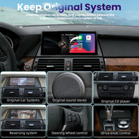 Autoradio BMW X5 E70 X6 E71 CarPlay Android Auto - packshot studio - Becquet Voiture