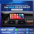 Autoradio BMW X5 E70 X6 E71 CarPlay Android Auto