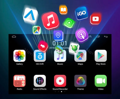 Autoradio CarPlay Android Auto Mercedes CLK W209 2003-2009 - vue de profil - Becquet Voiture