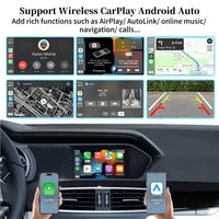 Autoradio CarPlay Android Auto Mercedes NTG4.5 - vue arrière - Becquet Voiture