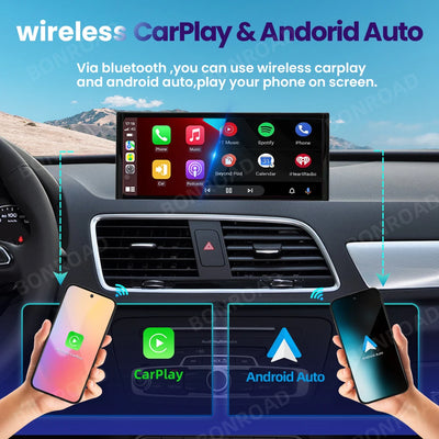 Autoradio CarPlay Audi A1 - installé sur véhicule - Becquet Voiture