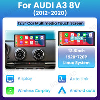 Autoradio CarPlay Audi A3 8V 2012-2020 - détail du montage - Becquet Voiture