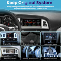 Autoradio CarPlay Audi A6 C6 4F 8.8 Pouces 2005-2015 - packshot studio - Becquet Voiture