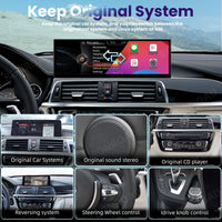 Autoradio CarPlay BMW Série 3 F30 F31 - installé sur véhicule - Becquet Voiture