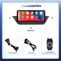 Autoradio CarPlay BMW X1 E84 - packshot studio - Becquet Voiture