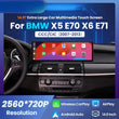 Autoradio CarPlay BMW X5 E70 X6 E71 2007-2013