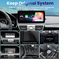 Autoradio CarPlay Mercedes Classe E W212 - packshot studio - Becquet Voiture