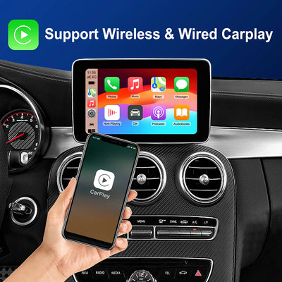 Autoradio CarPlay Mercedes NTG4.5 Android Auto - installé sur véhicule - Becquet Voiture