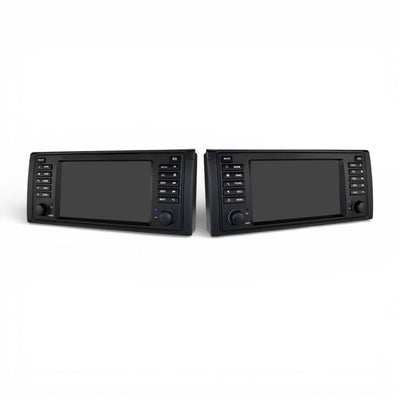Autoradio Connecté Android Auto Apple CarPlay BMW Série 7 E38 - vue de trois-quarts - Becquet Voiture