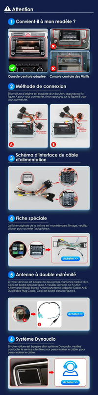 Smart-Autoradio Android Auto Apple CarPlay VW Tiguan 2007 2013 - im Einsatz - Becquet Voiture
