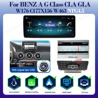 Autoradio Mercedes Classe A W176 CarPlay Android Auto - en situation - Becquet Voiture