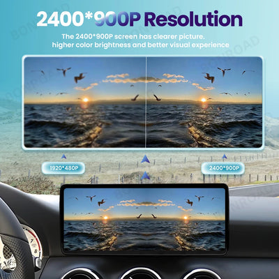 Autoradio Mercedes Classe A W176 CarPlay Android Auto - packshot studio - Becquet Voiture