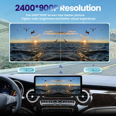 Autoradio Mercedes Classe V W447 CarPlay Android Auto - installé sur véhicule - Becquet Voiture
